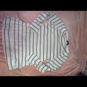 Striped long sleeve shirt